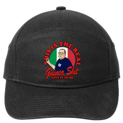 Al Santillo This Is The Real Guinea Shit Give It To Me 7-Panel Snapback Hat