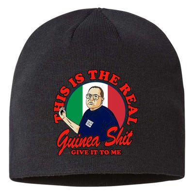 Al Santillo This Is The Real Guinea Shit Give It To Me Sustainable Beanie