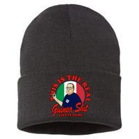 Al Santillo This Is The Real Guinea Shit Give It To Me Sustainable Knit Beanie