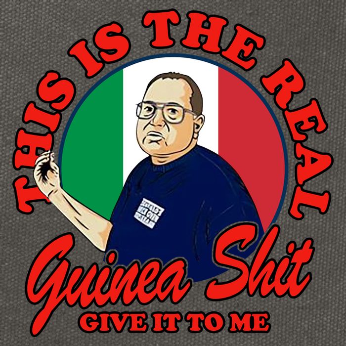 Al Santillo This Is The Real Guinea Shit Give It To Me Cotton Canvas Backpack