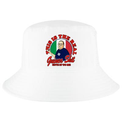 Al Santillo This Is The Real Guinea Shit Give It To Me Cool Comfort Performance Bucket Hat