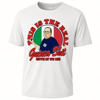 Al Santillo This Is The Real Guinea Shit Give It To Me Performance Shirt
