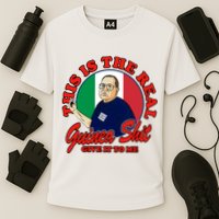 Al Santillo This Is The Real Guinea Shit Give It To Me Performance Shirt