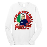 Al Santillo This Is The Real Guinea Shit Give It To Me Long Sleeve Shirt