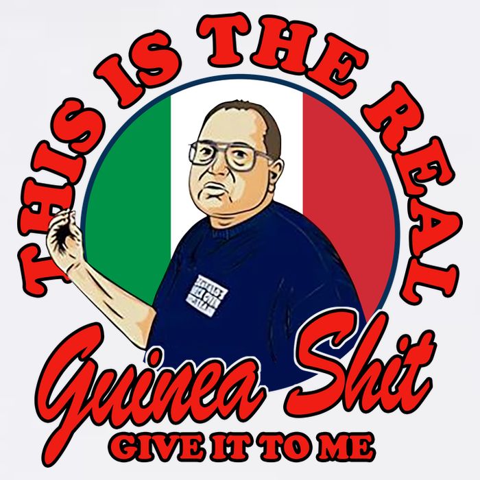 Al Santillo This Is The Real Guinea Shit Give It To Me Button