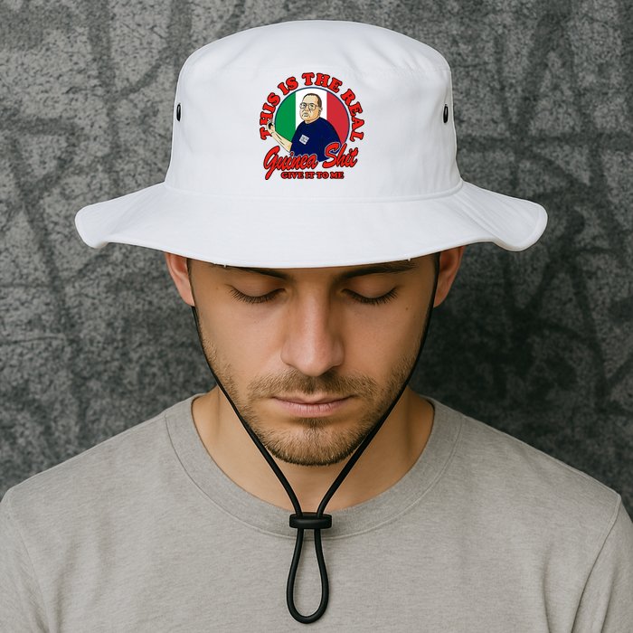 Al Santillo This Is The Real Guinea Shit Give It To Me Bucket Hat