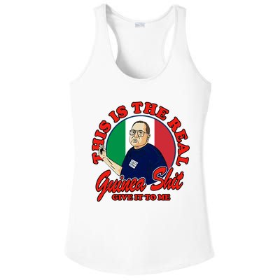 Al Santillo This Is The Real Guinea Shit Give It To Me Ladies PosiCharge Competitor Racerback Tank