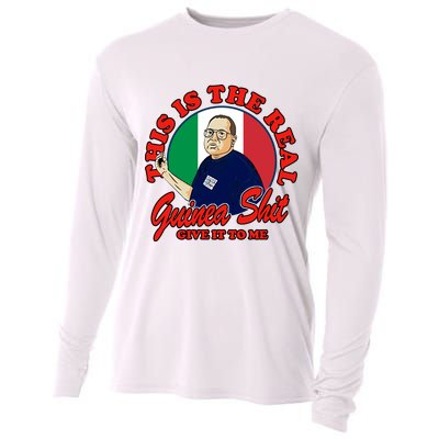 Al Santillo This Is The Real Guinea Shit Give It To Me Cooling Performance Long Sleeve Crew
