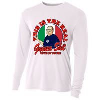 Al Santillo This Is The Real Guinea Shit Give It To Me Cooling Performance Long Sleeve Crew