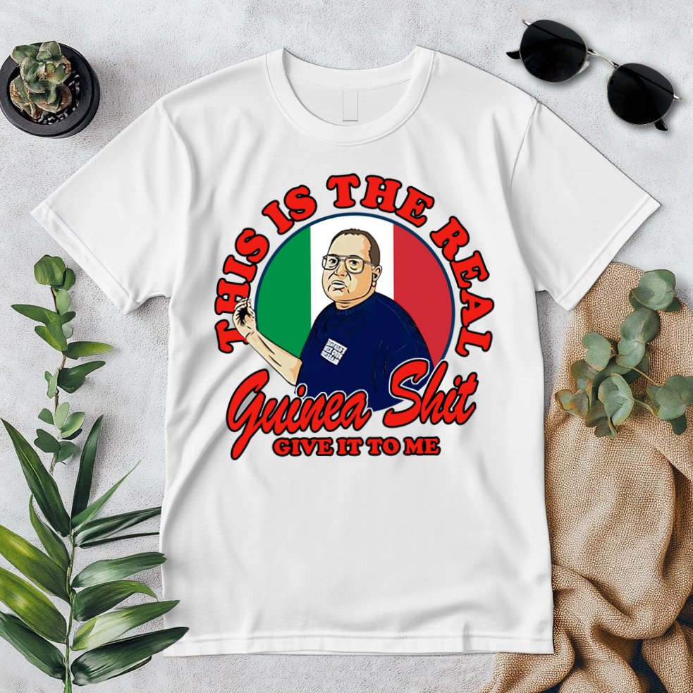 Al Santillo This Is The Real Guinea Shit Give It To Me Premium T-Shirt