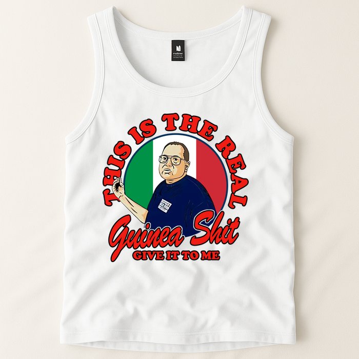 Al Santillo This Is The Real Guinea Shit Give It To Me Tank Top