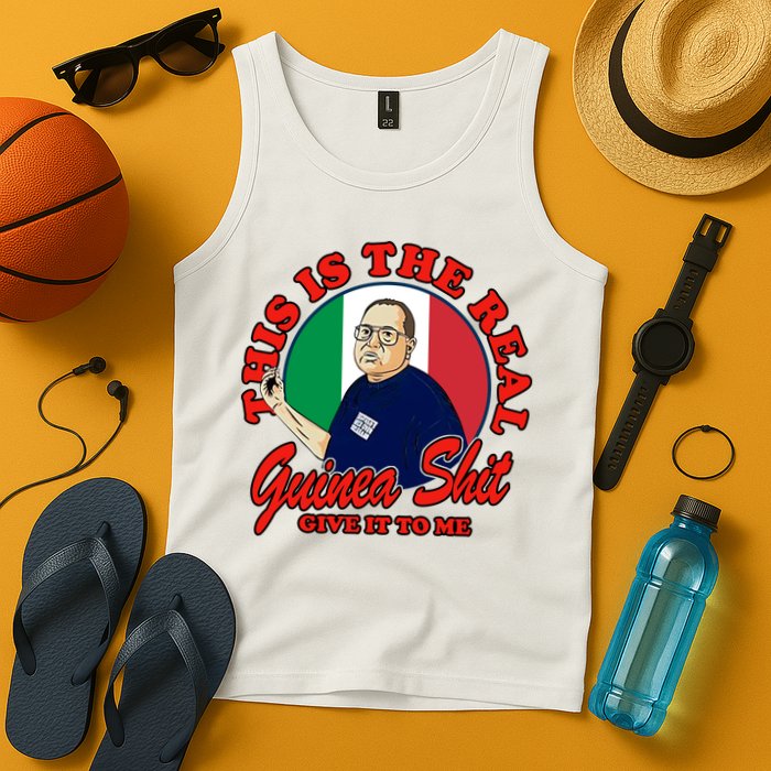 Al Santillo This Is The Real Guinea Shit Give It To Me Tank Top
