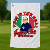 Al Santillo This Is The Real Guinea Shit Give It To Me Golf Towel