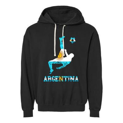 Argentina Soccer Team Argentina Sun Of May Buenos Aires Garment-Dyed Fleece Hoodie