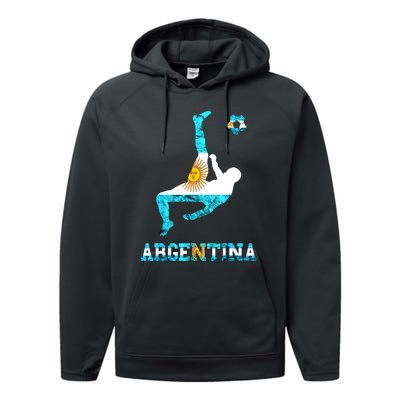 Argentina Soccer Team Argentina Sun Of May Buenos Aires Performance Fleece Hoodie