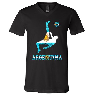 Argentina Soccer Team Argentina Sun Of May Buenos Aires V-Neck T-Shirt