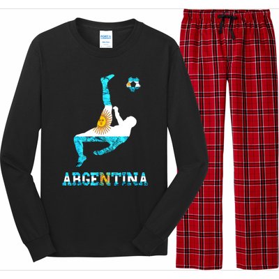 Argentina Soccer Team Argentina Sun Of May Buenos Aires Long Sleeve Pajama Set