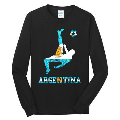 Argentina Soccer Team Argentina Sun Of May Buenos Aires Tall Long Sleeve T-Shirt