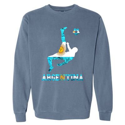 Argentina Soccer Team Argentina Sun Of May Buenos Aires Garment-Dyed Sweatshirt