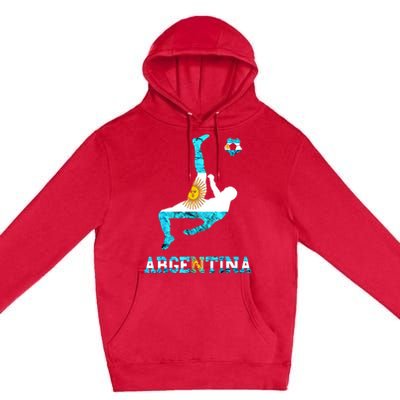 Argentina Soccer Team Argentina Sun Of May Buenos Aires Premium Pullover Hoodie