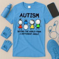 Autism Seeing The World From A Different Angle Autism T-Shirt