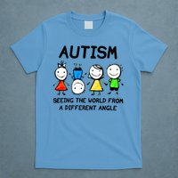 Autism Seeing The World From A Different Angle Autism T-Shirt