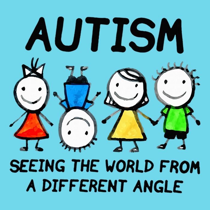Autism Seeing The World From A Different Angle Autism T-Shirt