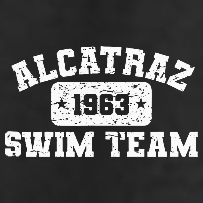 Alcatraz Swim Team 7 Panel Mesh Trucker Snapback Hat