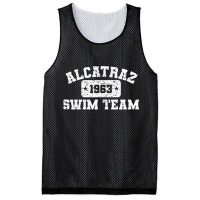 Alcatraz Swim Team Mesh Reversible Basketball Jersey Tank
