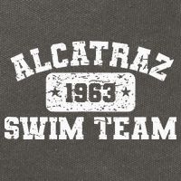 Alcatraz Swim Team Cotton Canvas Backpack
