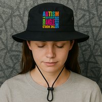 Autism Seeing The World From A Different Angle Autism Gift Bucket Hat