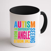 Autism Seeing The World From A Different Angle Autism Gift Mug