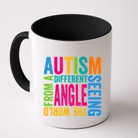 Autism Seeing The World From A Different Angle Autism Gift Mug