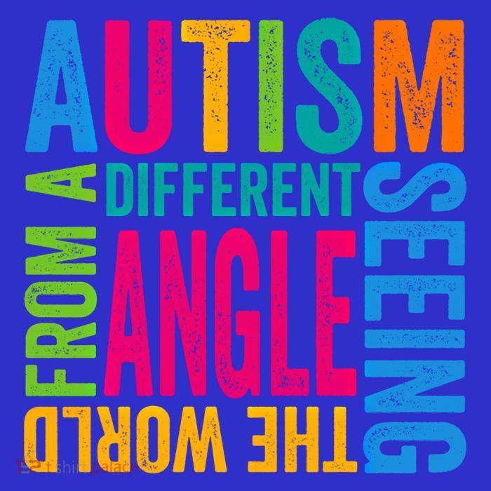 Autism Seeing The World From A Different Angle Autism Gift Toddler Sweatshirt