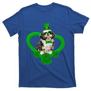 Awesome Shih Tzu Saint Patrick's Day Dog Dad Mom Gift T-Shirt