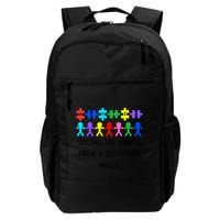 Autism Seeing The World From A Different Angle Awareness2024 Gift Backpack
