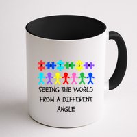 Autism Seeing The World From A Different Angle Awareness2024 Gift Mug