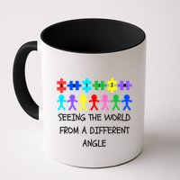 Autism Seeing The World From A Different Angle Awareness2024 Gift Mug