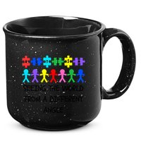 Autism Seeing The World From A Different Angle Awareness2024 Gift 15oz Campfire Ceramic Mug