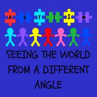 Autism Seeing The World From A Different Angle Awareness2024 Gift Poster