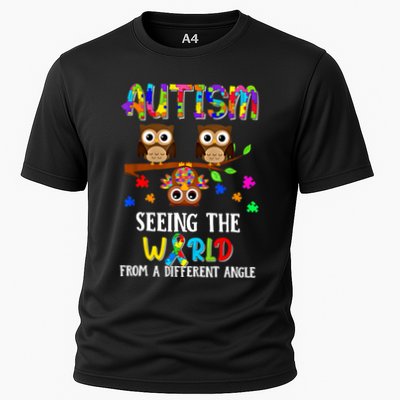 Autism Seeing The World From A Different Angle Gift Performance Shirt