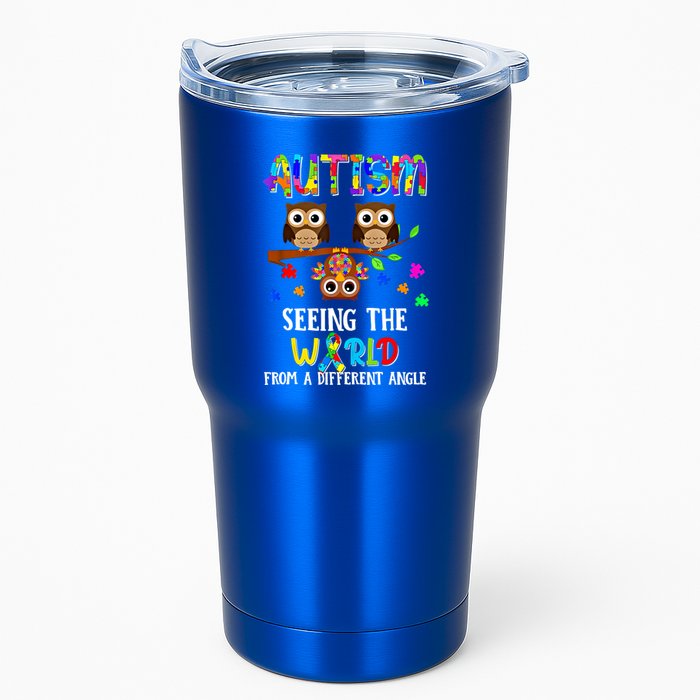 Autism Seeing The World From A Different Angle Gift Tumbler