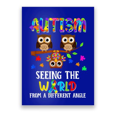 Autism Seeing The World From A Different Angle Gift Poster