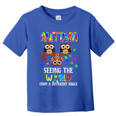 Autism Seeing The World From A Different Angle Gift Toddler T-Shirt