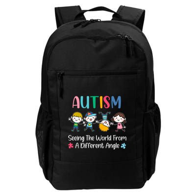 Autism Seeing The World From A Different Angle Gift Backpack