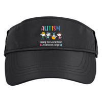 Autism Seeing The World From A Different Angle Gift Adult Drive Performance Visor