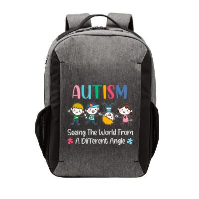 Autism Seeing The World From A Different Angle Gift Vector Backpack