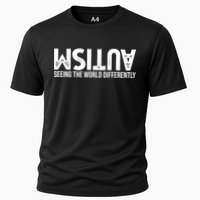 Autism Seeing The World Differently Quote Performance Shirt