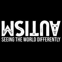 Autism Seeing The World Differently Quote Drawstring Bag