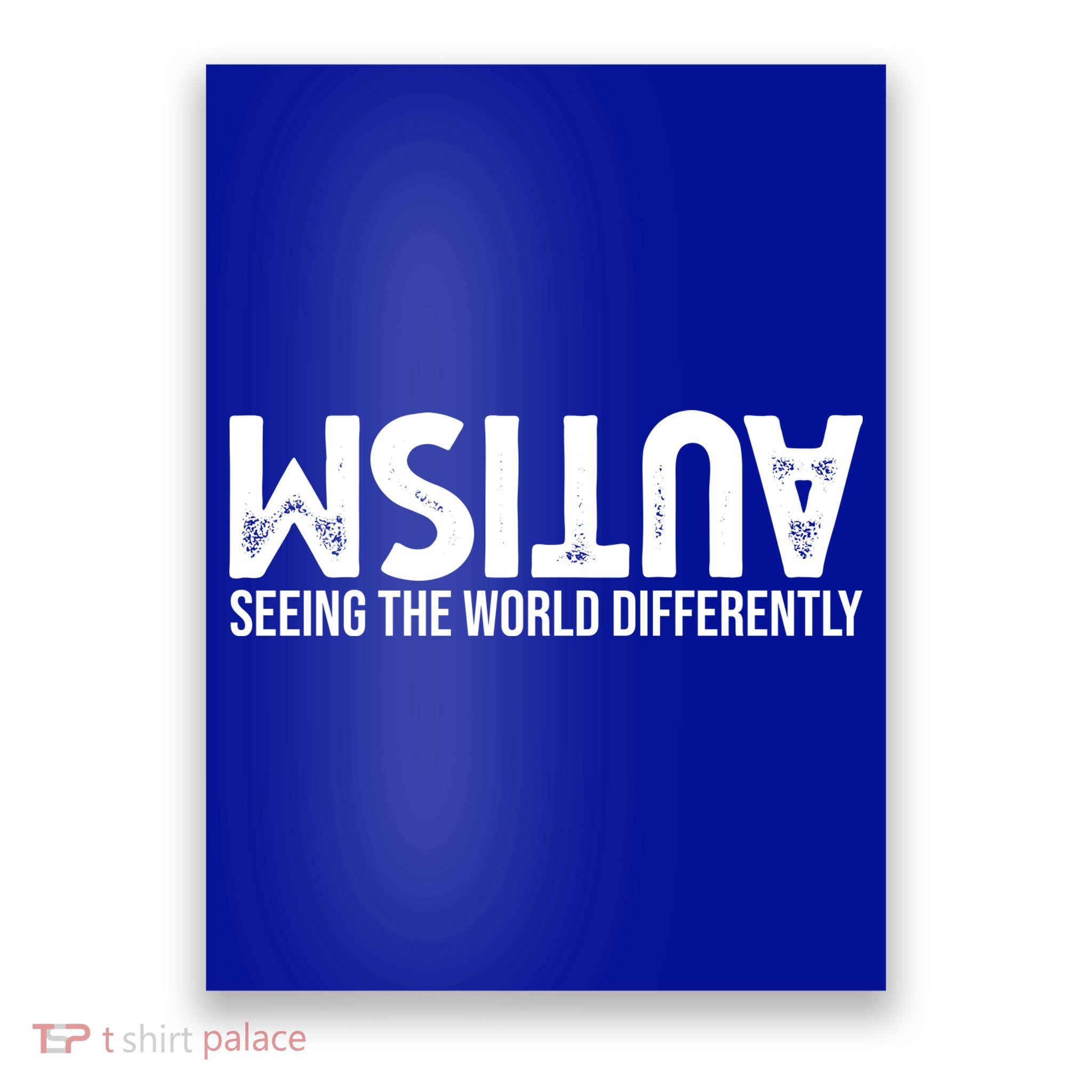 Autism Seeing The World Differently Quote Poster